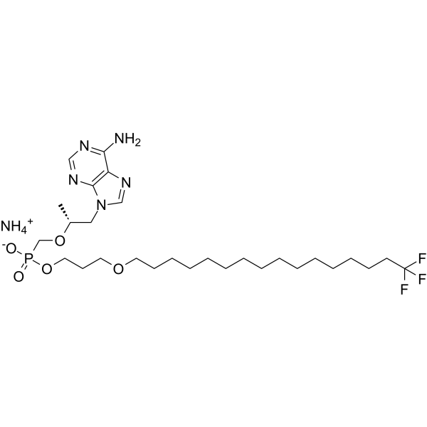 Tenofovir-C3-O-C15-CF3 ammonium 2611373-80-7